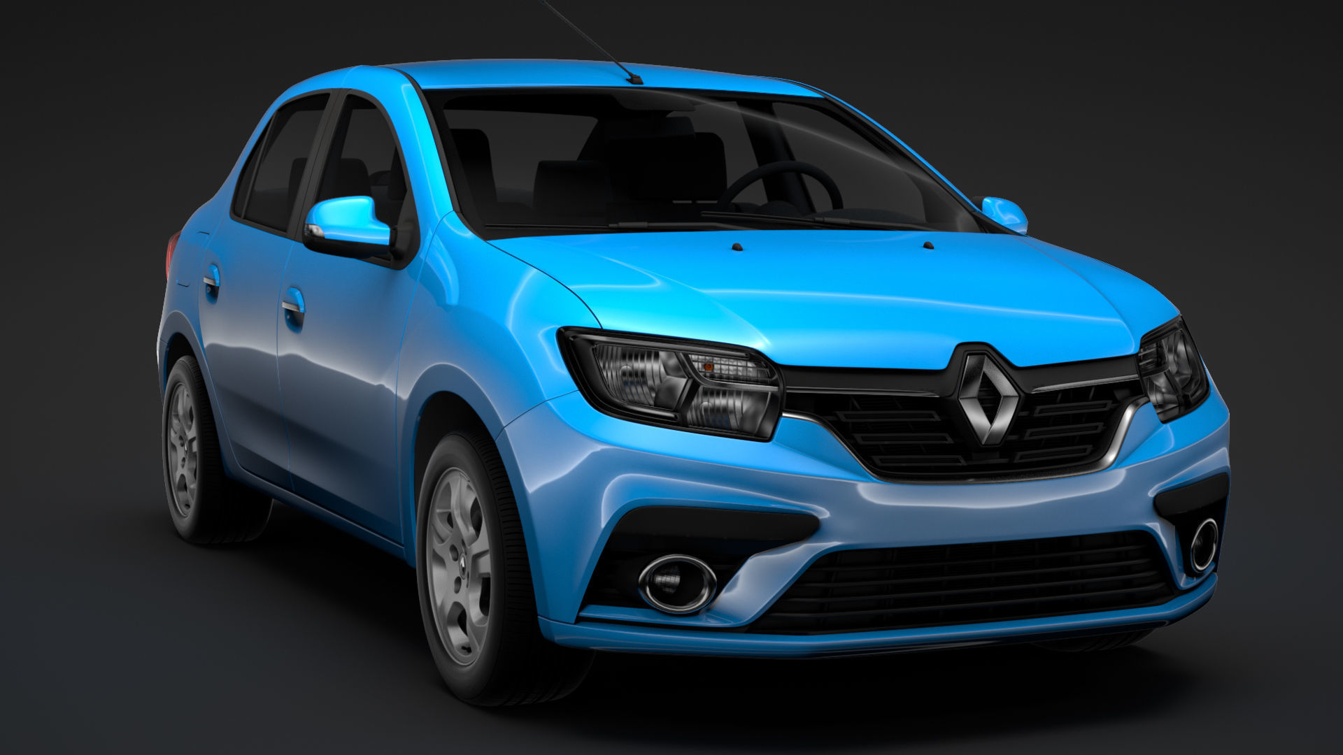 Renault Logan 2020 3D model_5