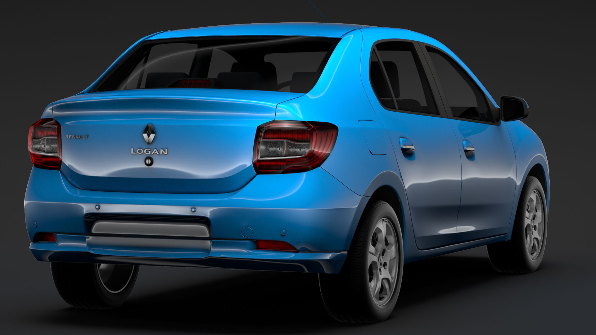 Renault Logan 2020 3D model_7