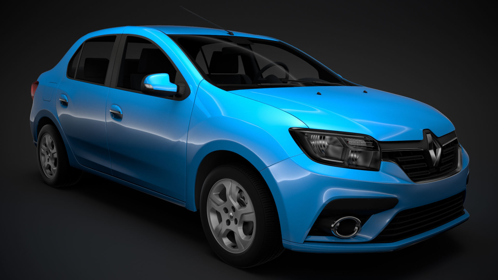 Renault Logan 2020 3D model_6