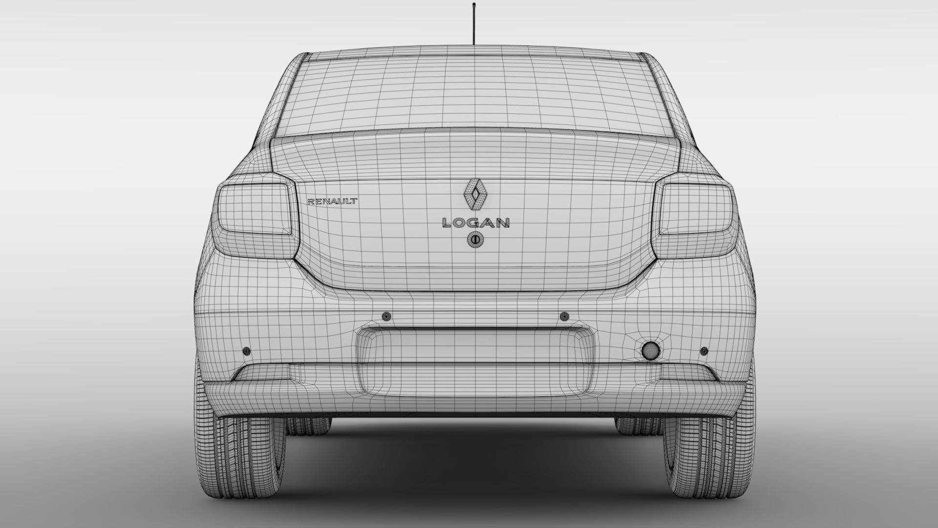 Renault Logan 2020 3D model_21