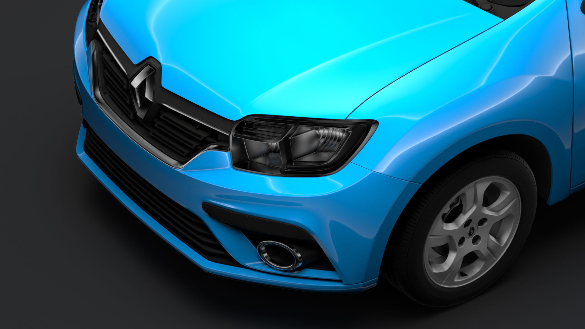 Renault Logan 2020 3D model_10