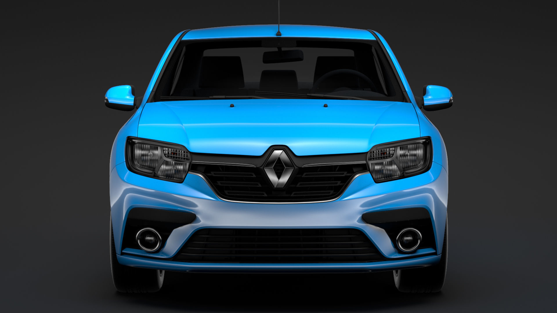 Renault Logan 2020 3D model_1