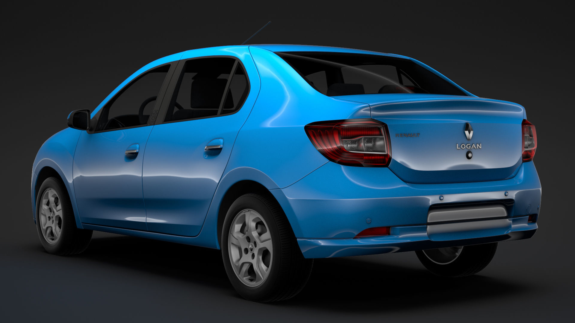 Renault Logan 2020 3D model_9