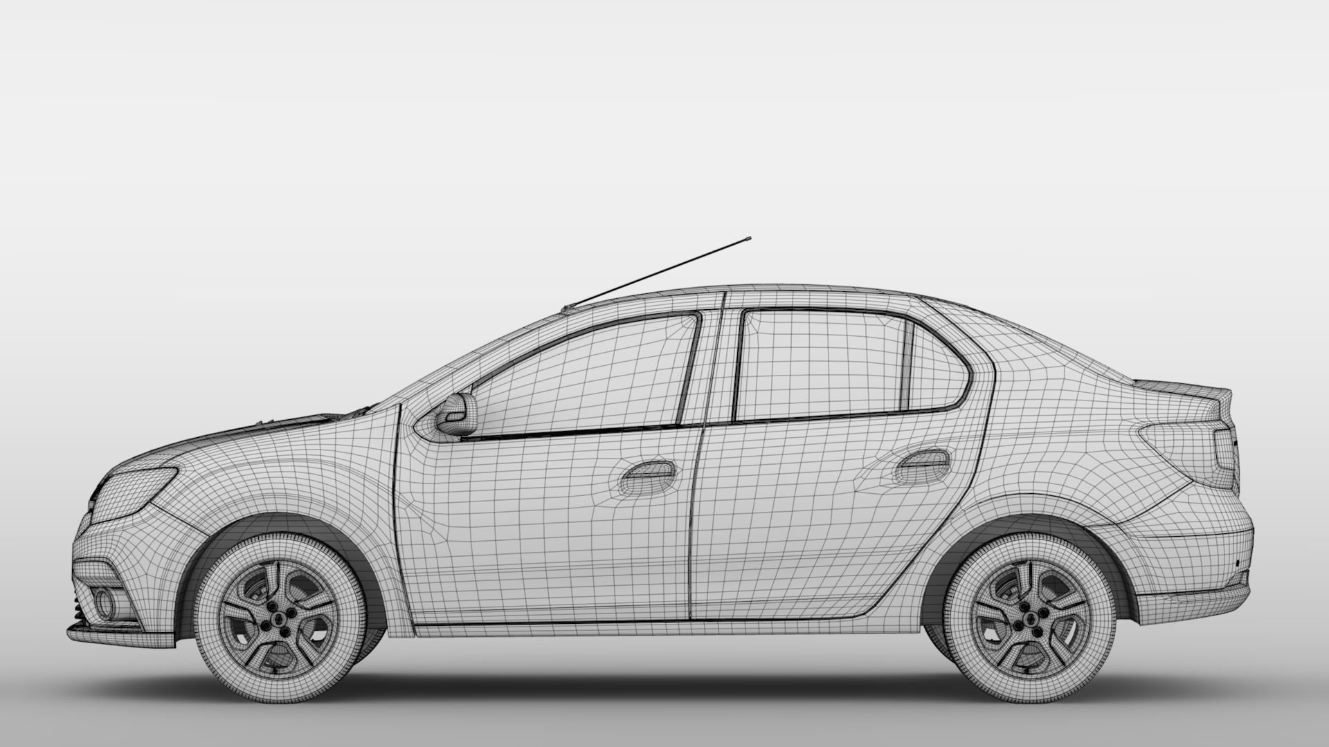 Renault Logan 2020 3D model_22