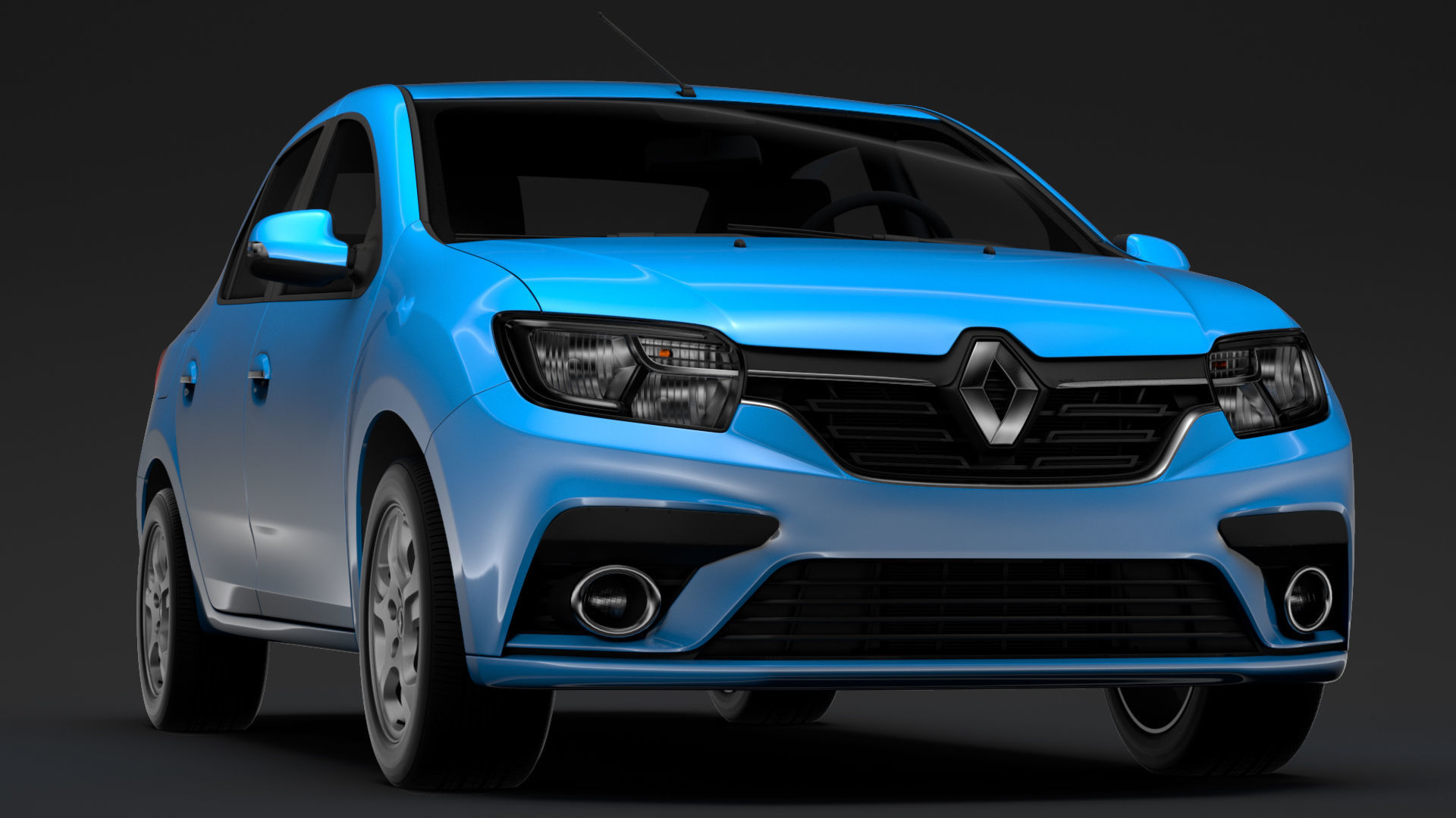 Renault Logan 2020 3D model_4