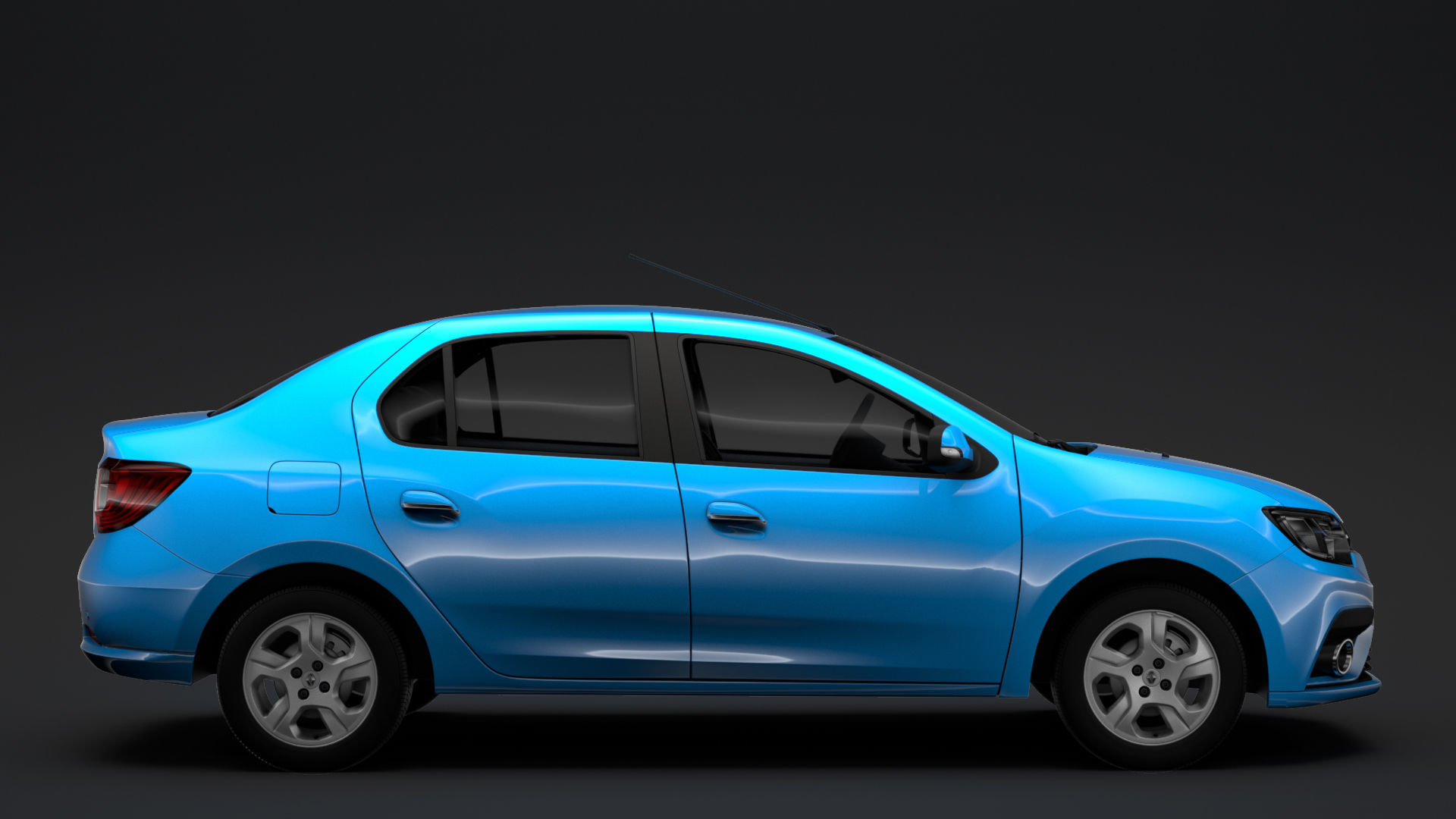 Renault Logan 2020 3D model_2