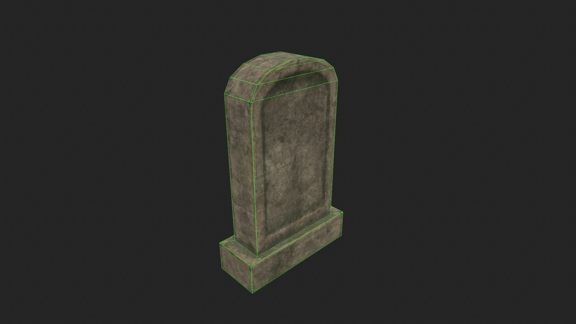 Grave 13 - PBR  Low-poly 3D model_3