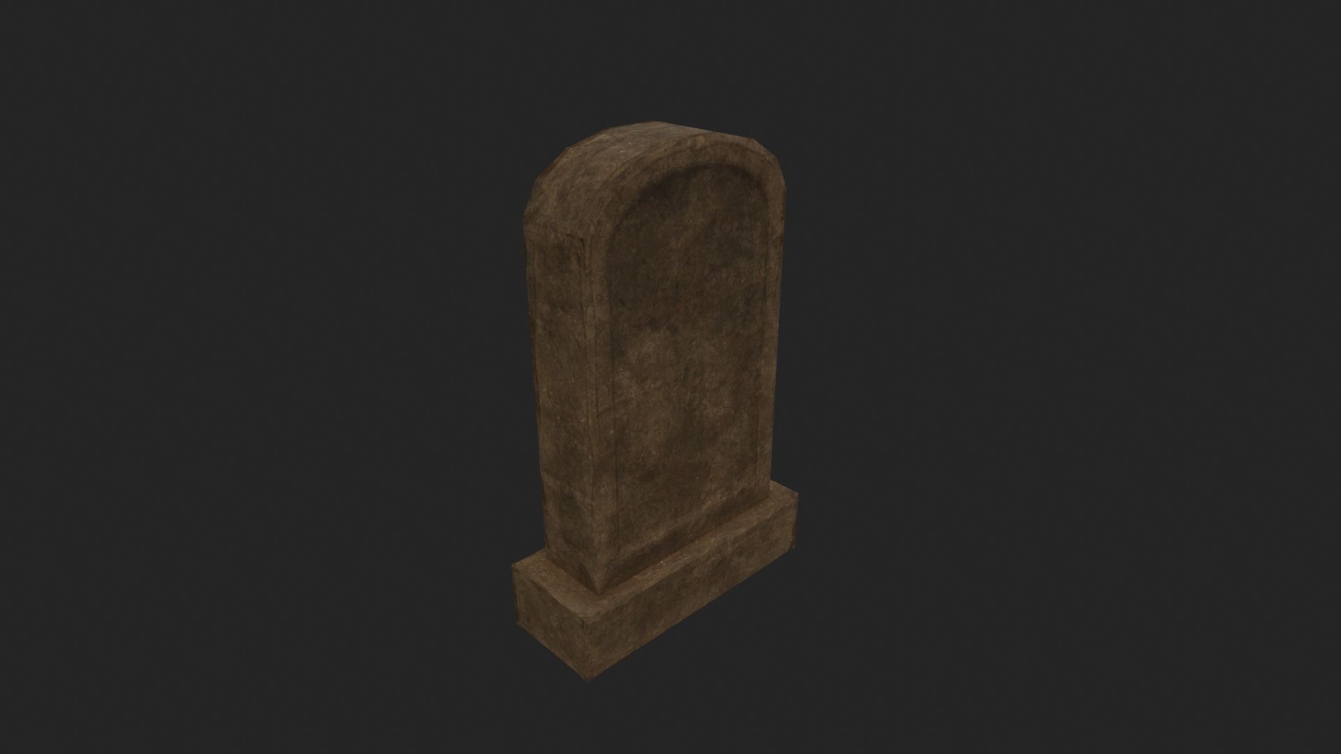 Grave 13 - PBR  Low-poly 3D model_5