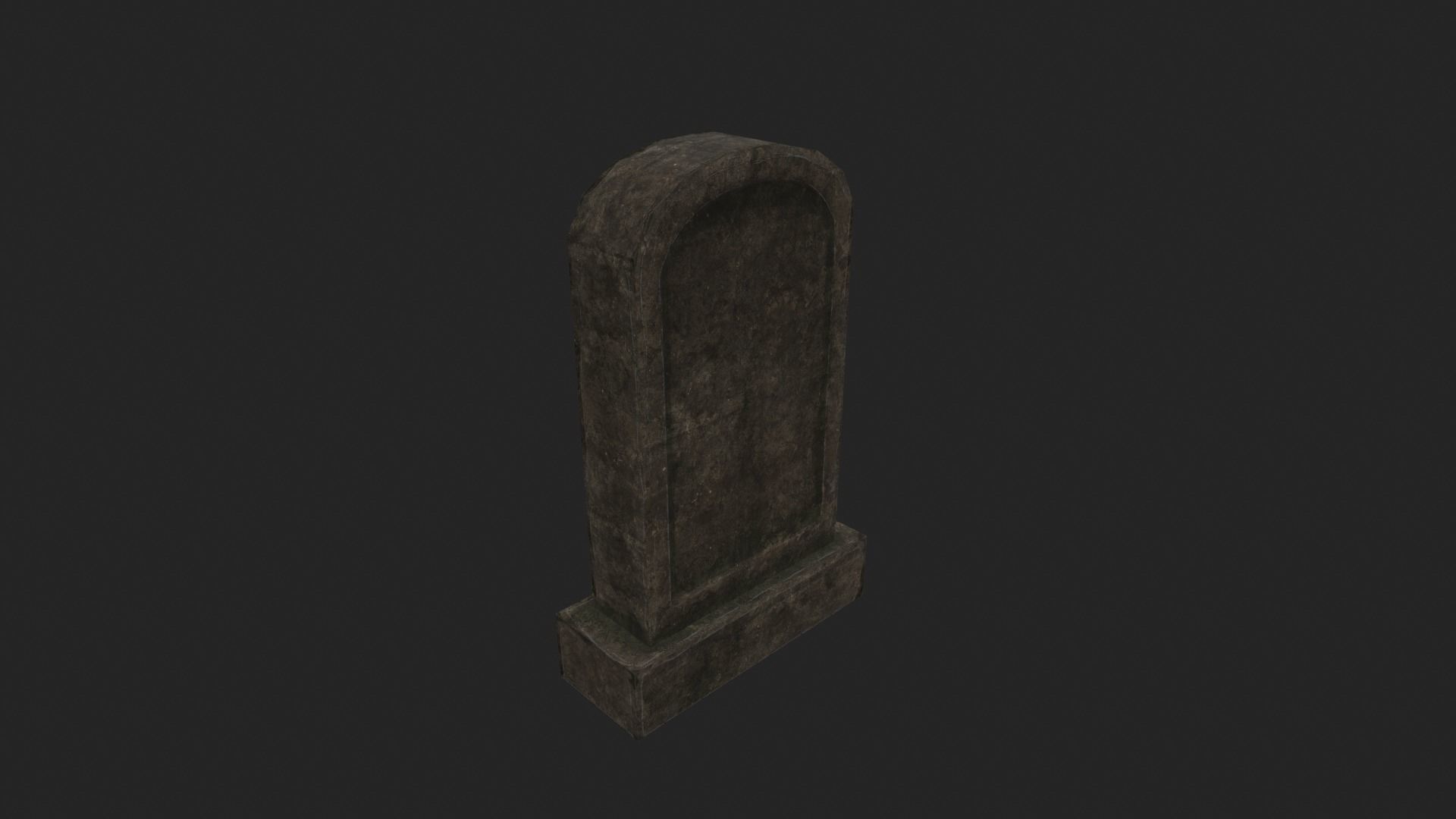 Grave 13 - PBR  Low-poly 3D model_4