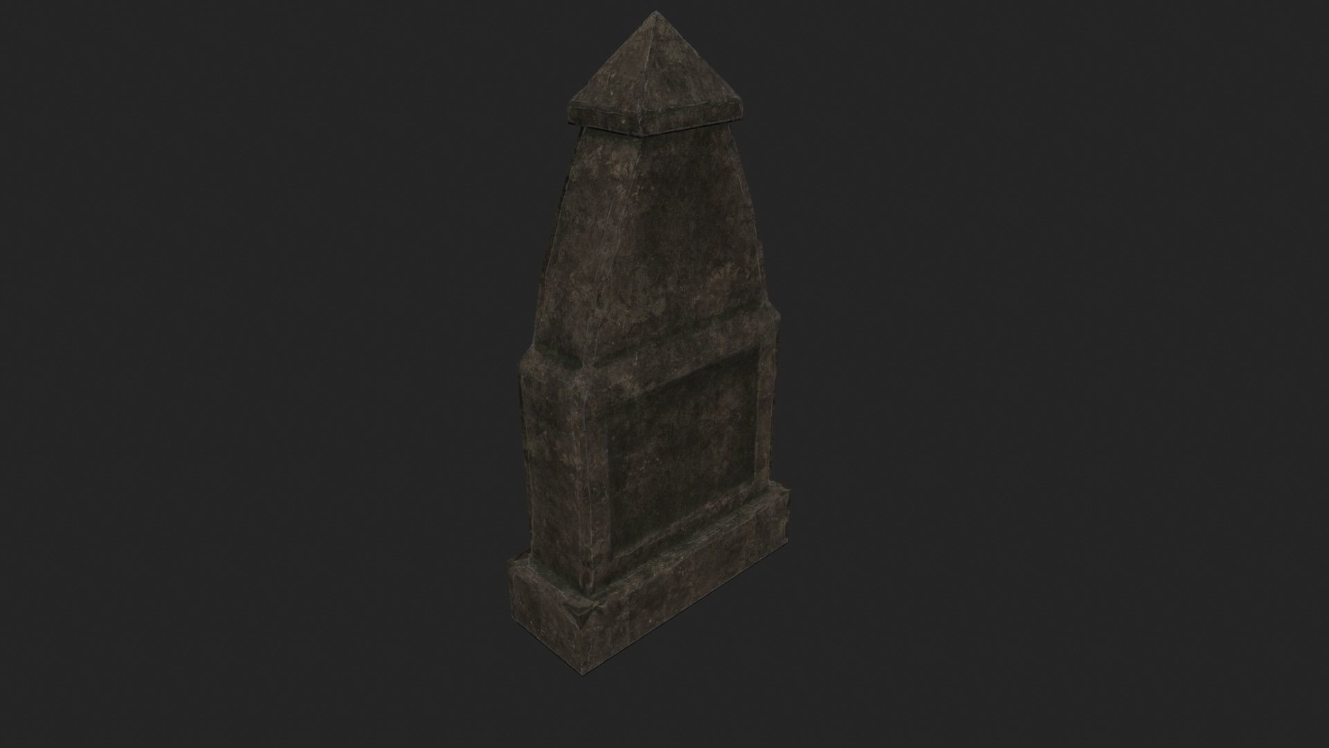 Grave 14 - PBR Low-poly 3D model_5
