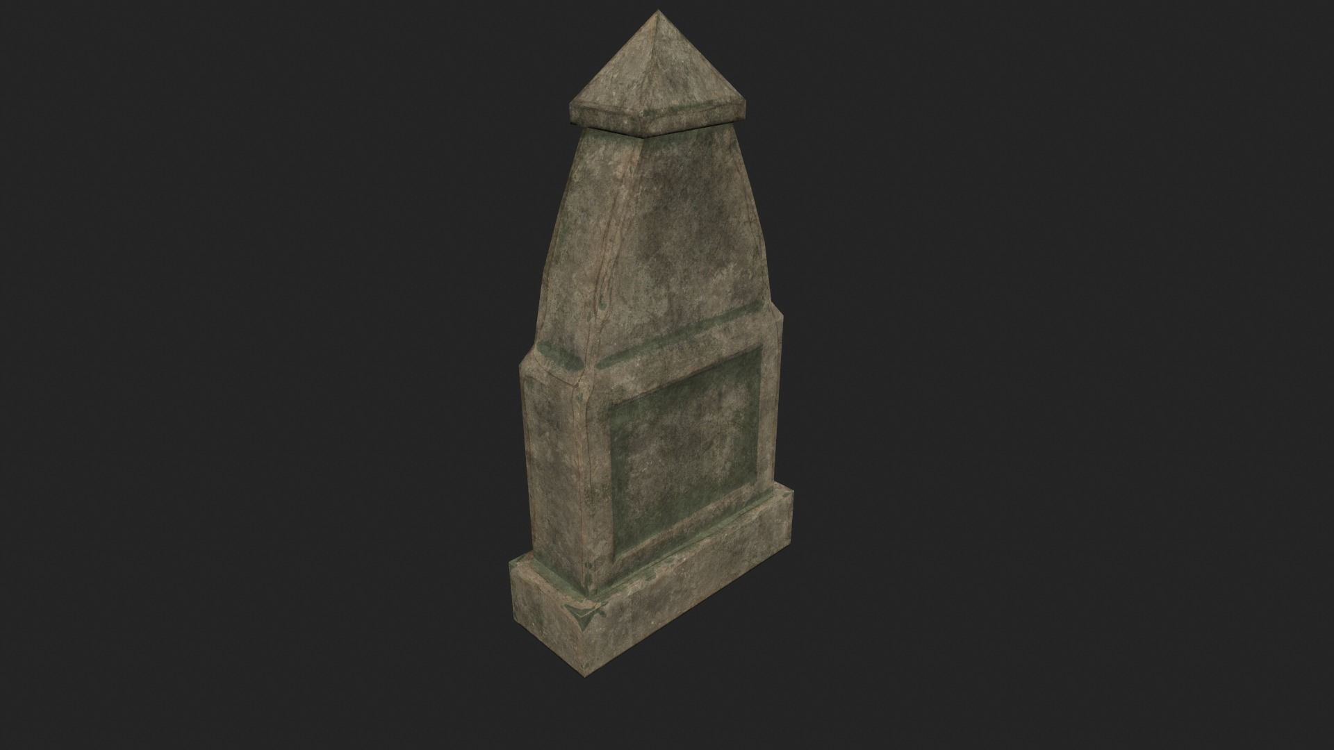 Grave 14 - PBR Low-poly 3D model_2