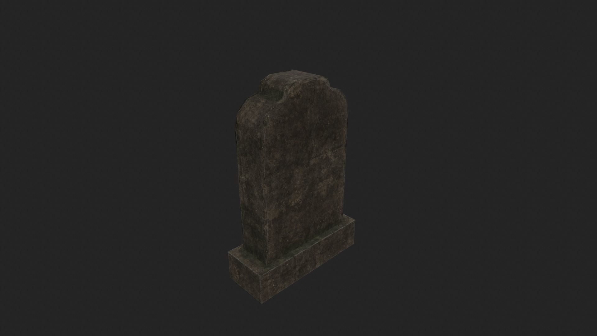 Grave 15 - PBR Low-poly 3D model_4