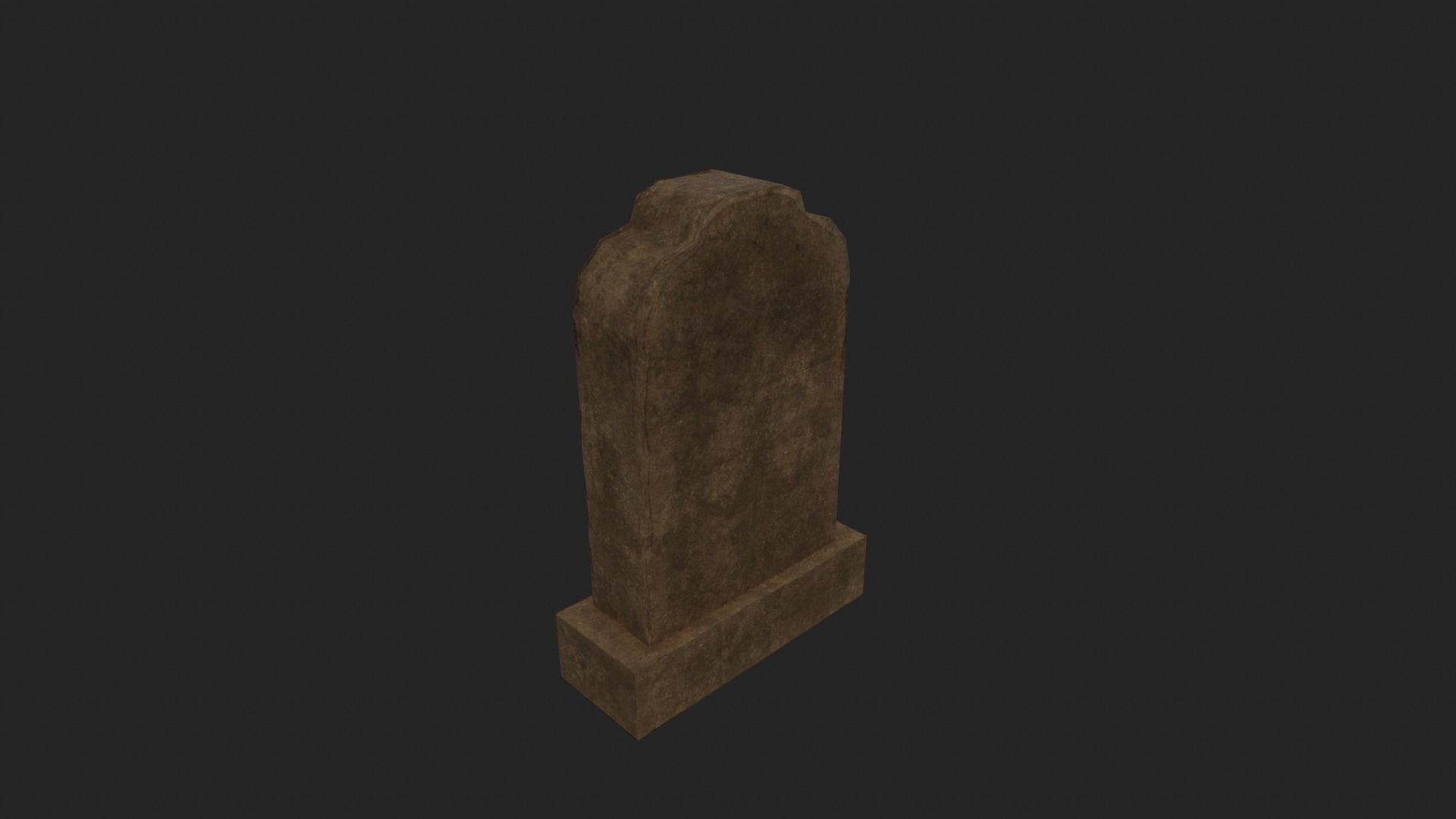 Grave 15 - PBR Low-poly 3D model_5