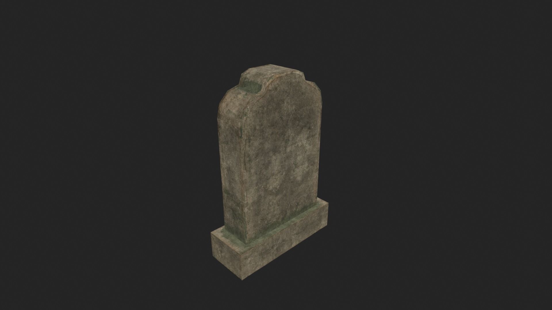 Grave 15 - PBR Low-poly 3D model_2