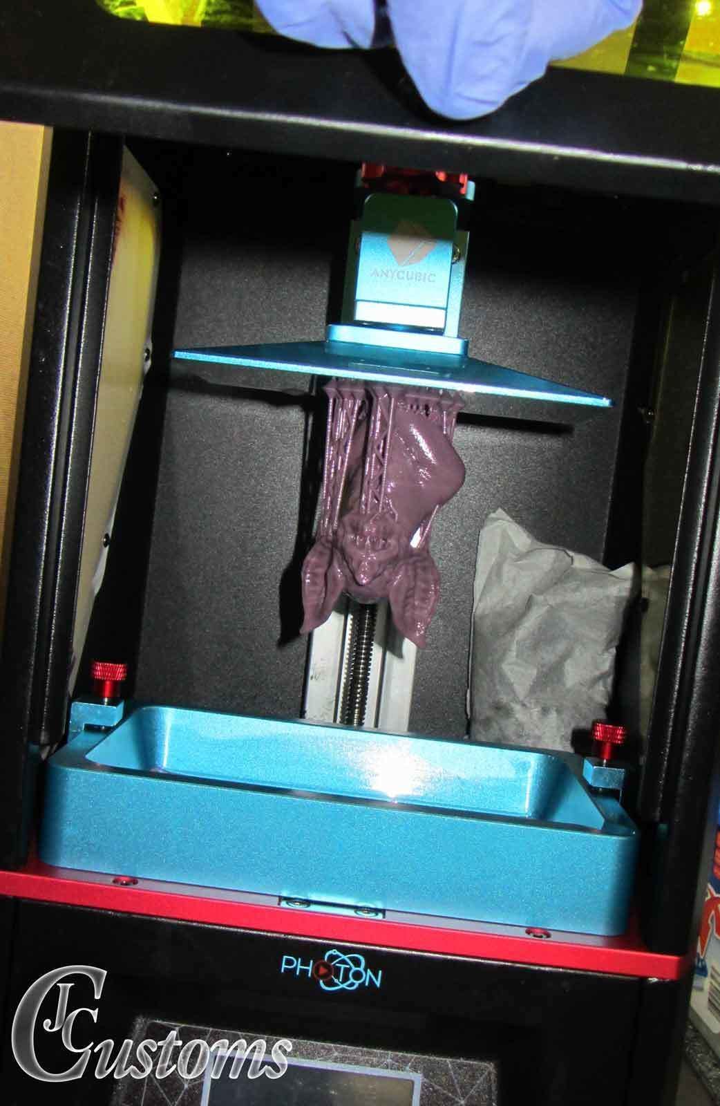 Bat Bust Sculpture 3D Print 3D print model_11