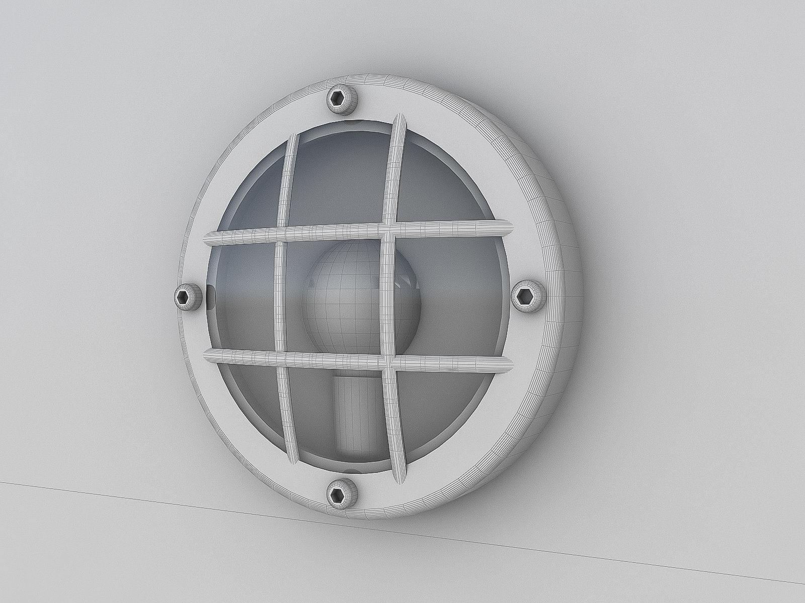 Industrial Buildings Collection Low-poly 3D model_56