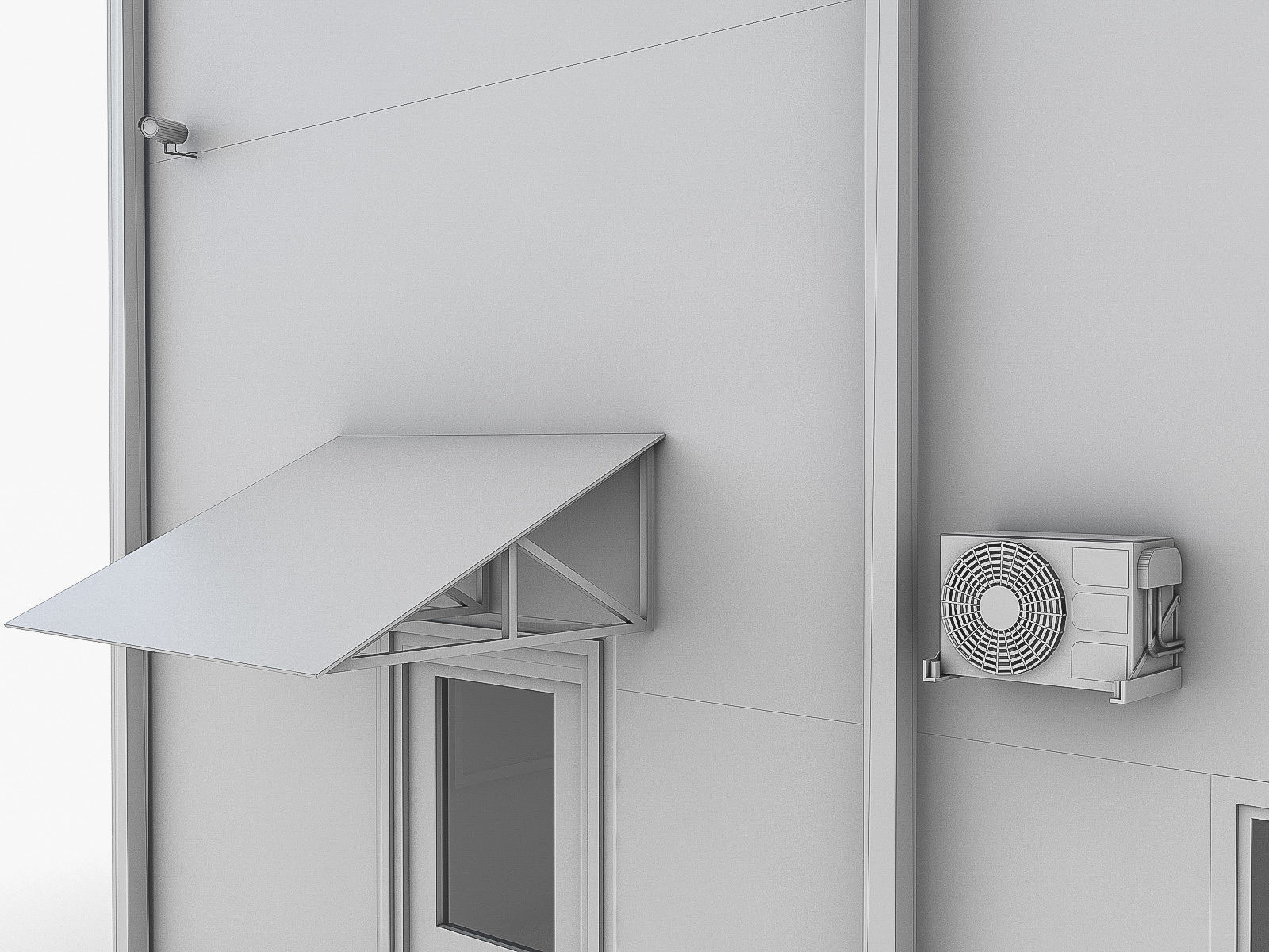 Industrial Buildings Collection Low-poly 3D model_111