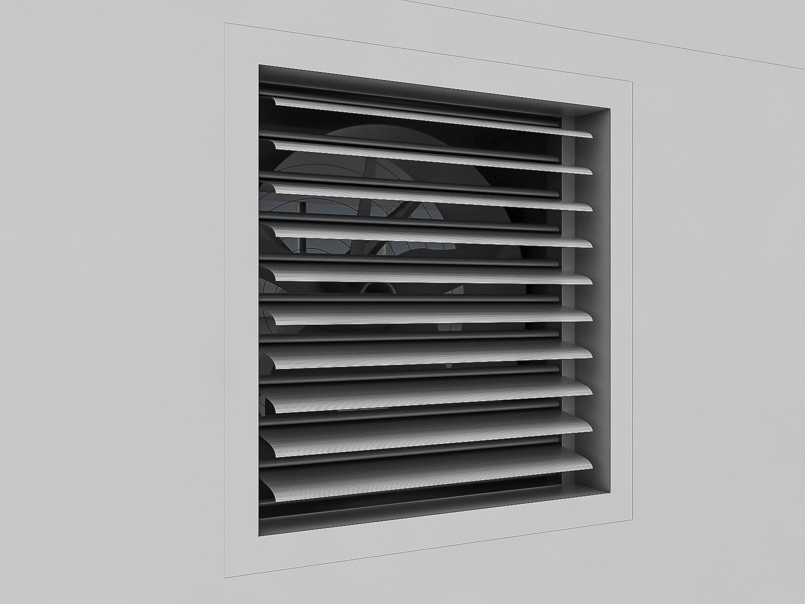 Industrial Buildings Collection Low-poly 3D model_44