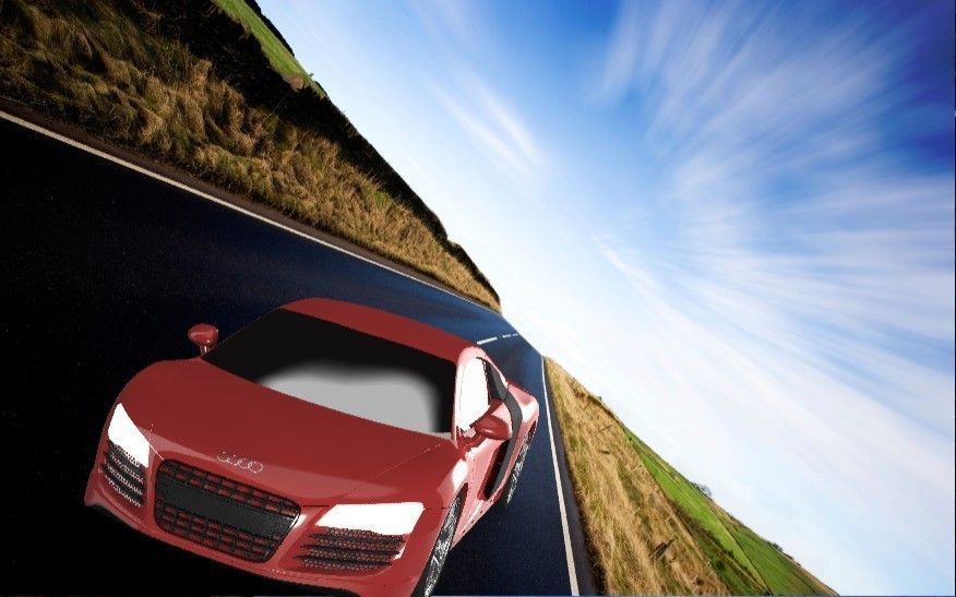 Audi R8 Free 3D model_3