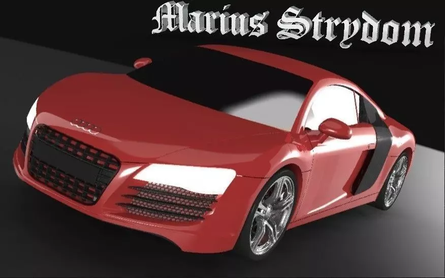 Audi R8 Free 3D model_0