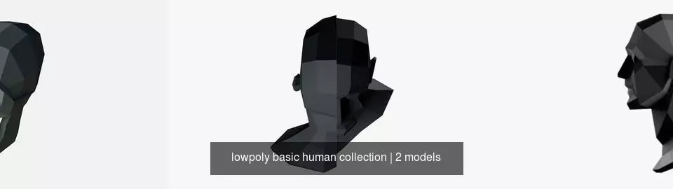 lowpoly basic human collection _0
