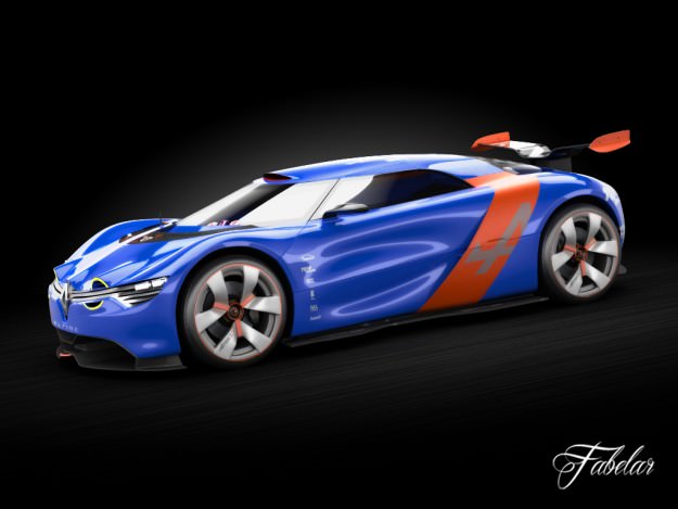 Renault Alpine A110-50 3D model_1