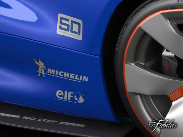 Renault Alpine A110-50 3D model_8