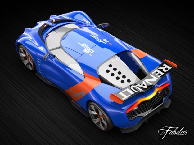 Renault Alpine A110-50 3D model_5