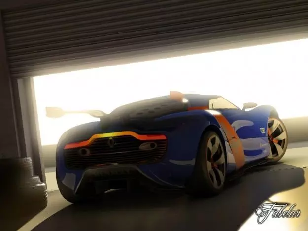 Renault Alpine A110-50 3D model_0