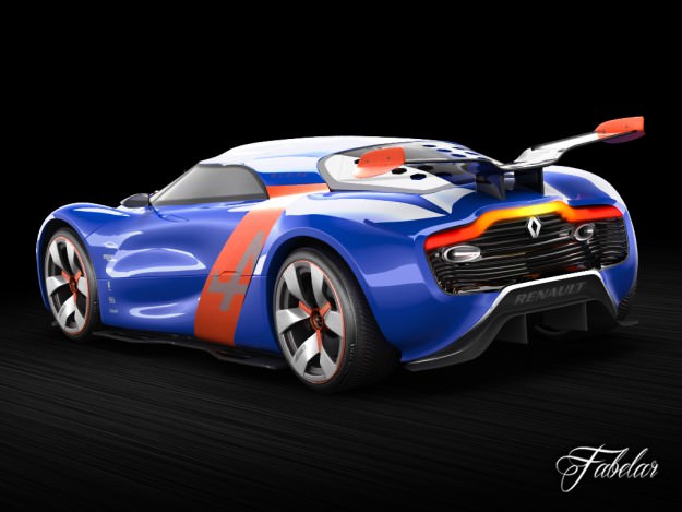 Renault Alpine A110-50 3D model_3