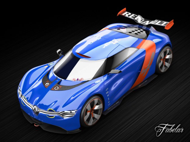 Renault Alpine A110-50 3D model_4