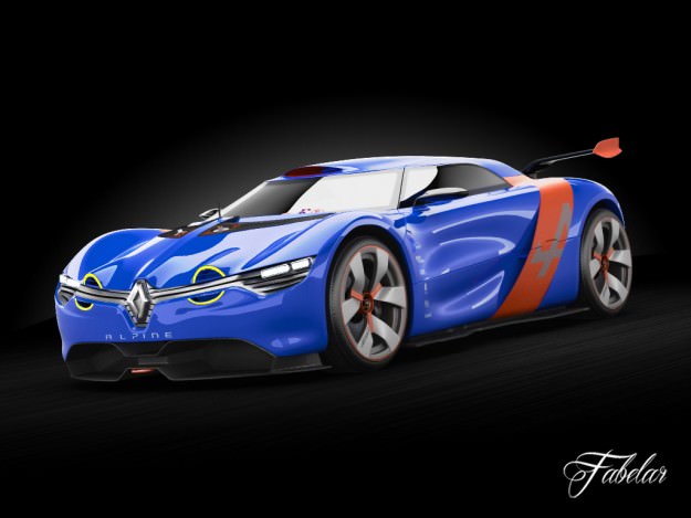 Renault Alpine A110-50 3D model_2