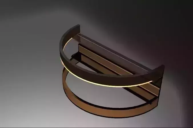 200mm Circle Bending Jig Free 3D model