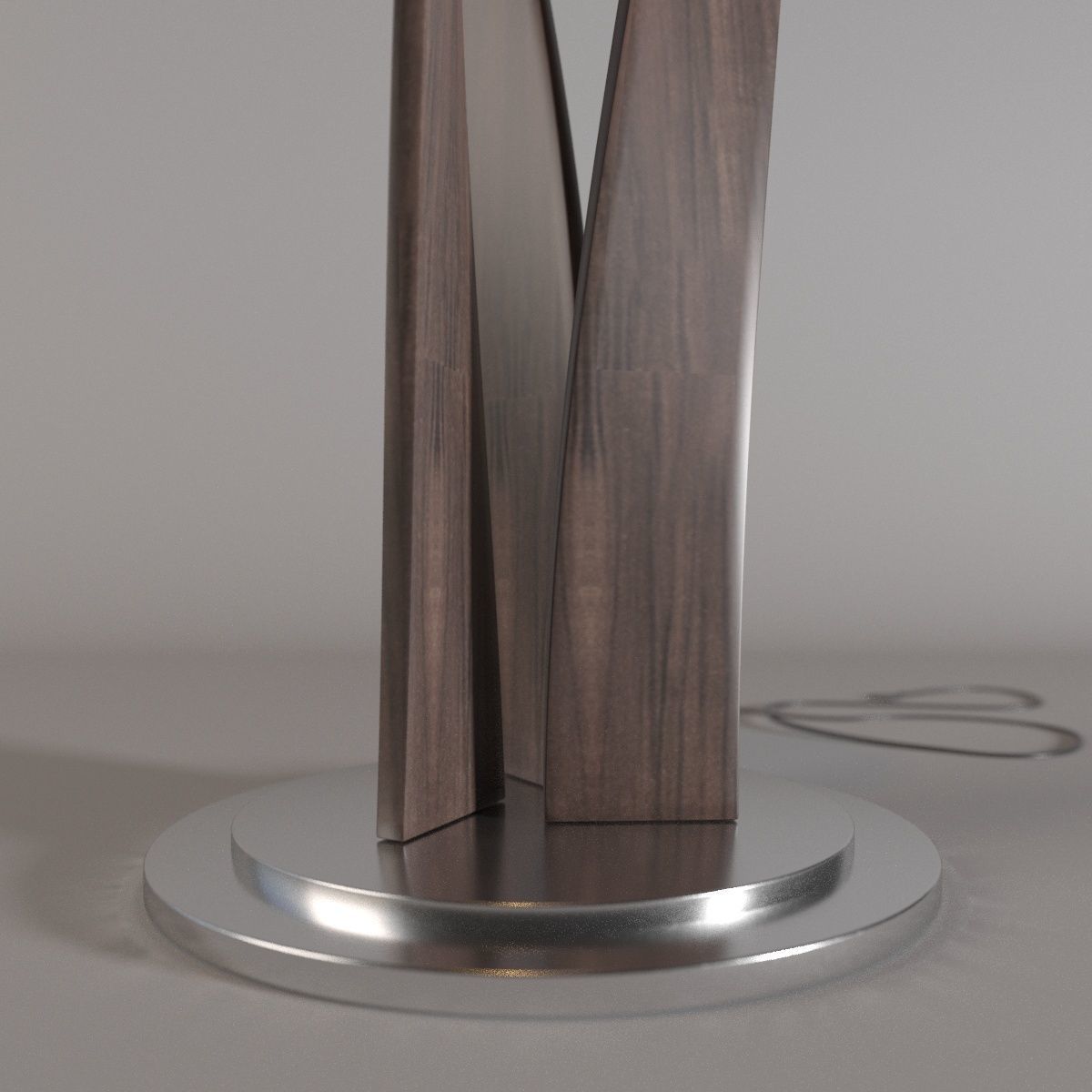 wood lamp 3D model_3