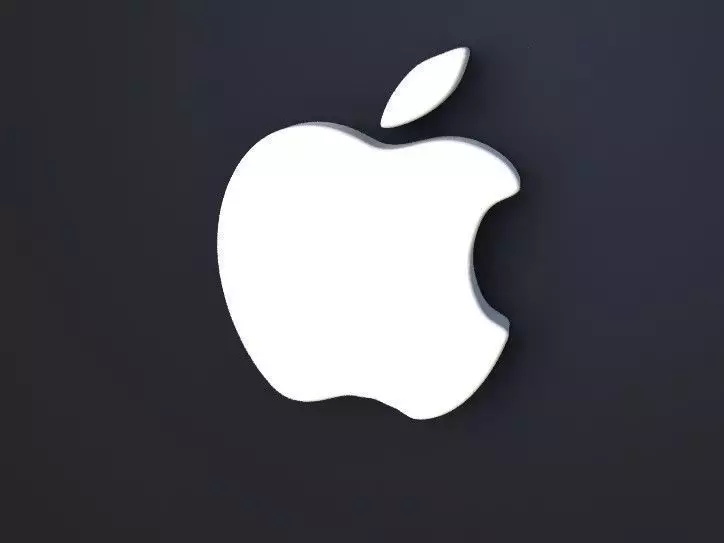Apple Logo Free 3D model_0