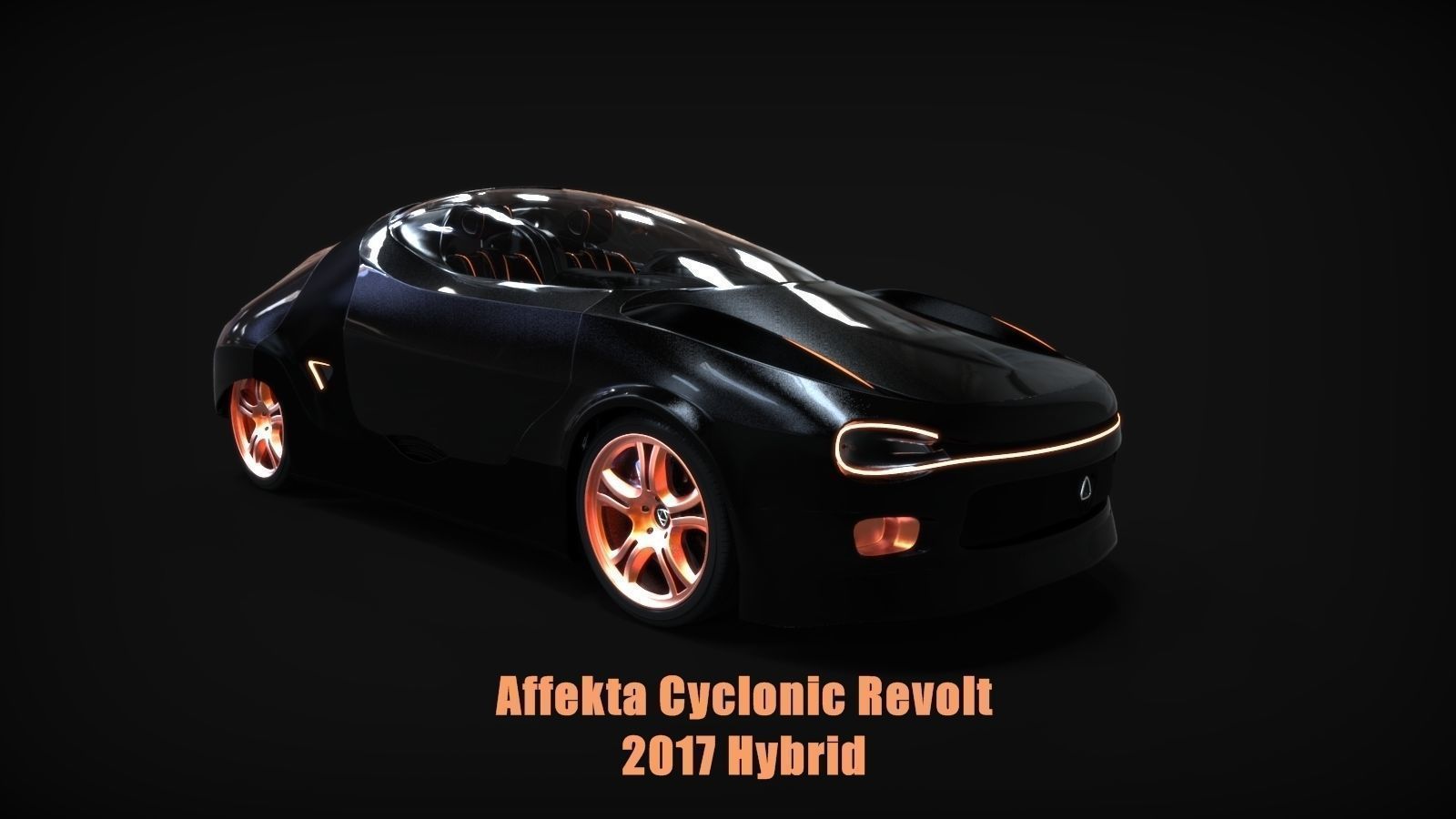 BEST BIG PACK 18pc Affekta Concept Cars  SportFutureTuningHover 3D Model Collection_16