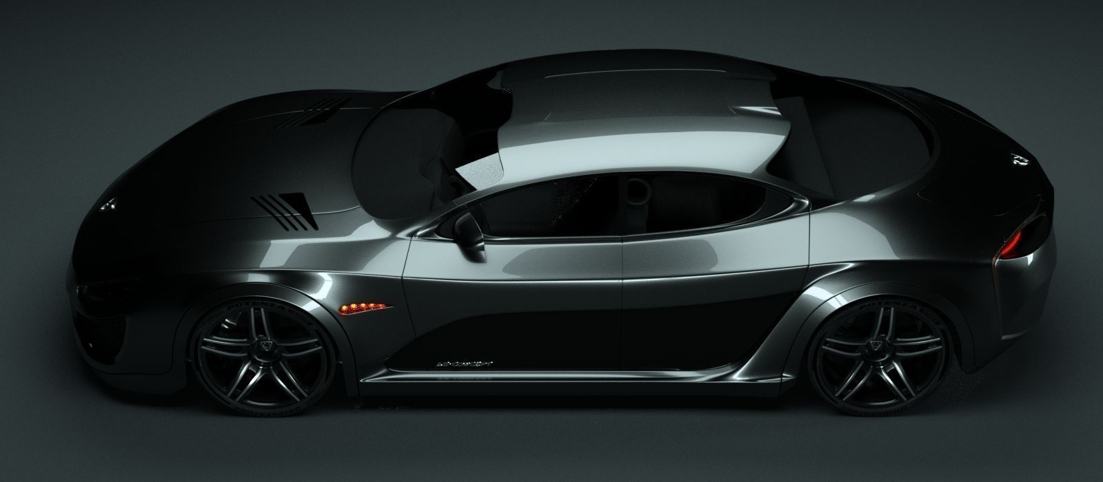 BEST BIG PACK 18pc Affekta Concept Cars  SportFutureTuningHover 3D Model Collection_9