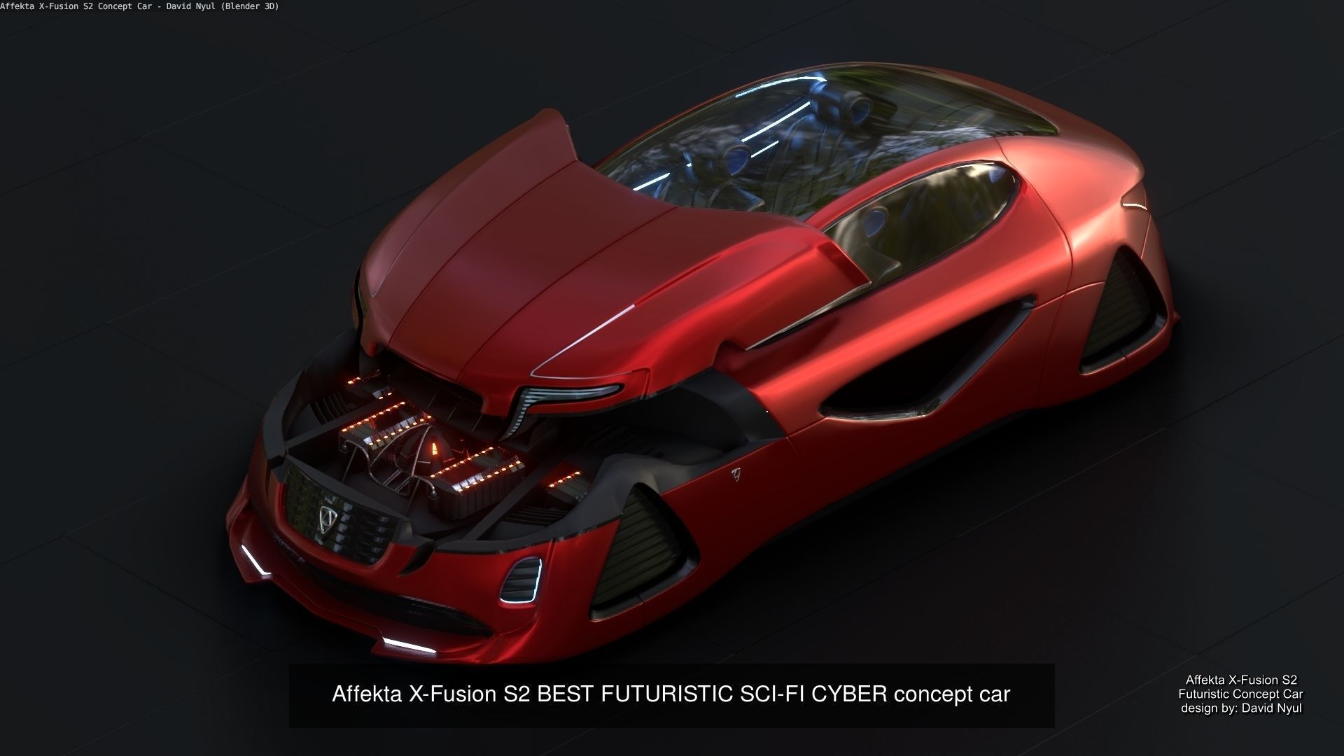 BEST BIG PACK 18pc Affekta Concept Cars  SportFutureTuningHover 3D Model Collection_8