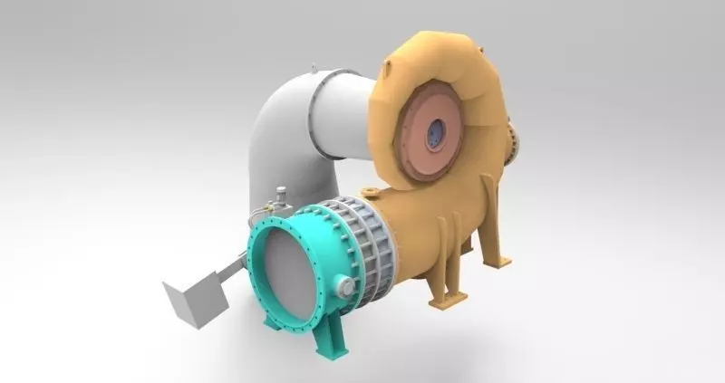 Complete Francis Trubine Assembly Free 3D model_0