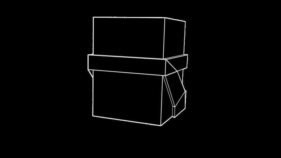 Stylized Cube Character - Mobile Game Asset Low-poly 3D model_8