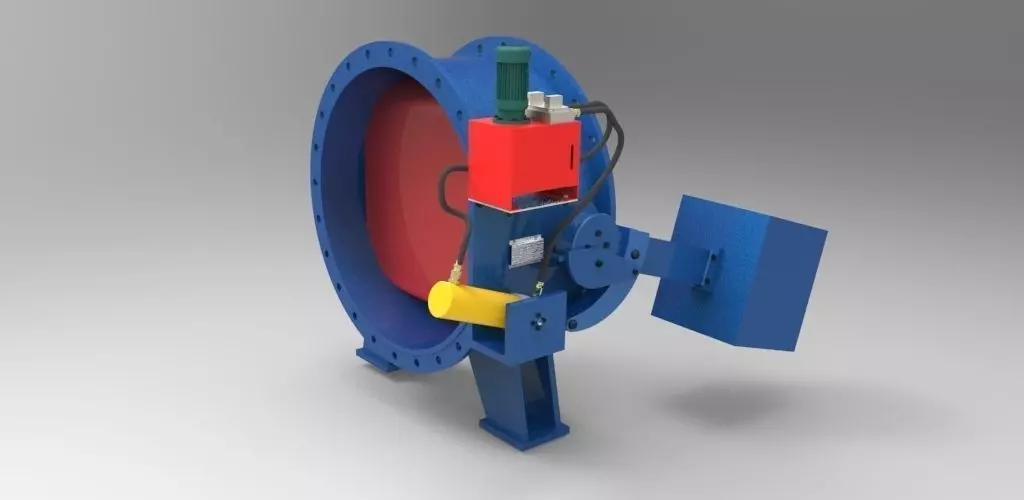 Turbine Inlet Valve Free 3D model_0