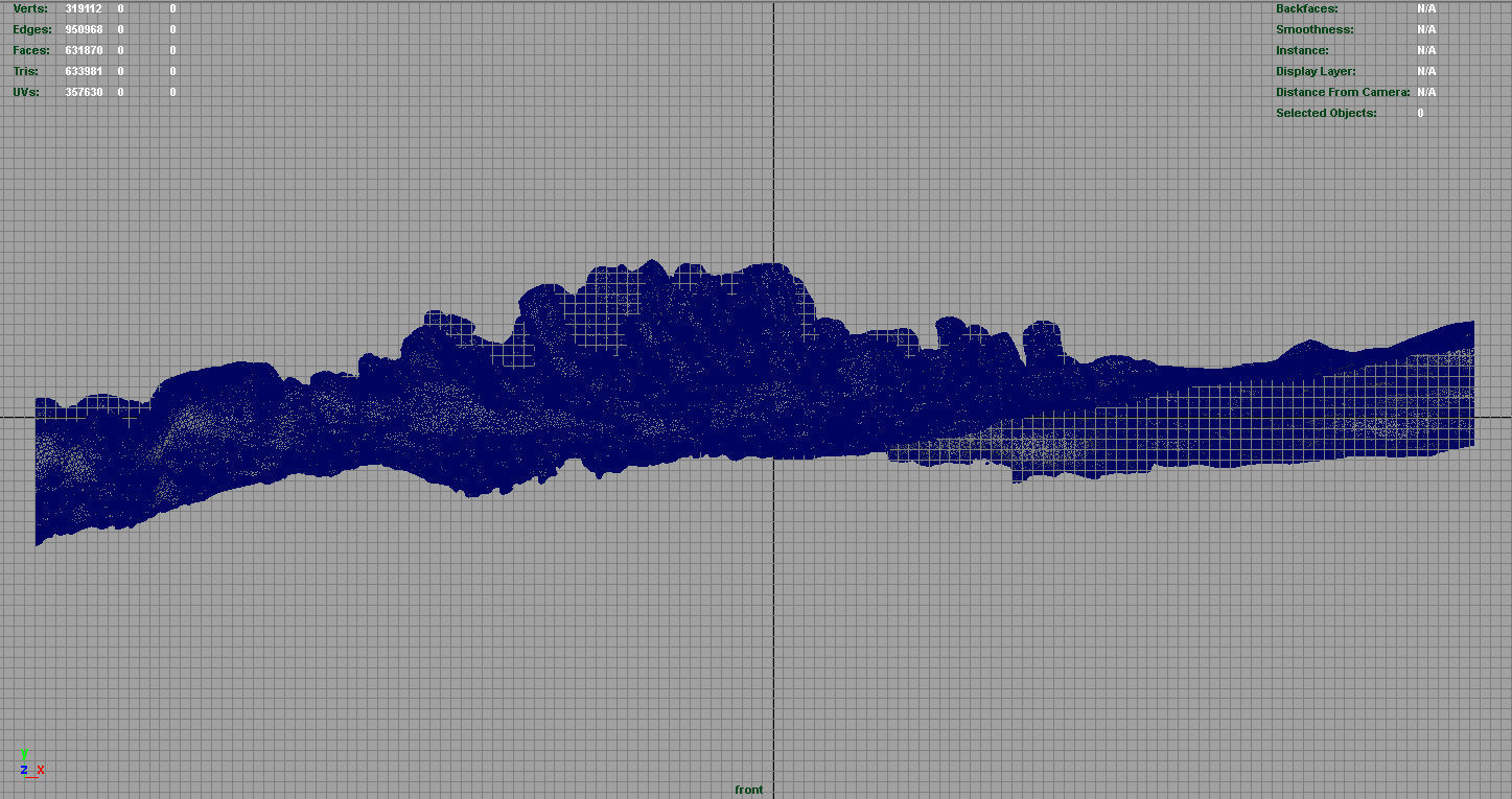 MOUNTAIN ROCKS 2 Low-poly 3D model_13