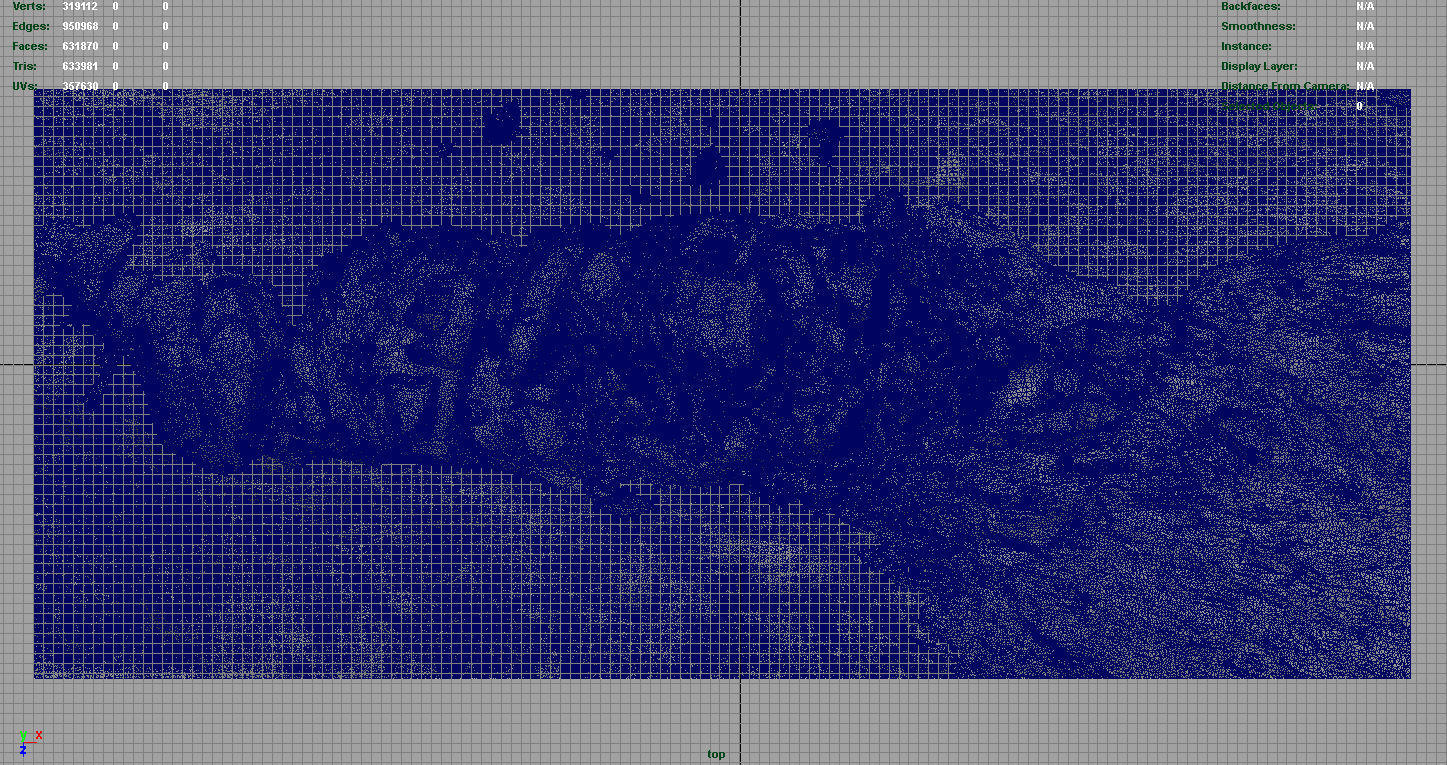MOUNTAIN ROCKS 2 Low-poly 3D model_16