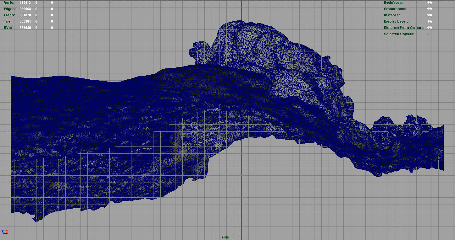 MOUNTAIN ROCKS 2 Low-poly 3D model_14