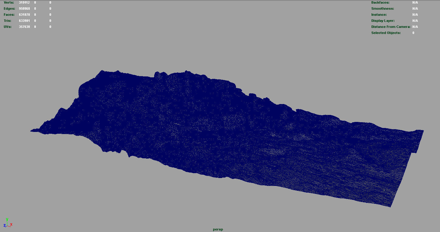 MOUNTAIN ROCKS 2 Low-poly 3D model_9