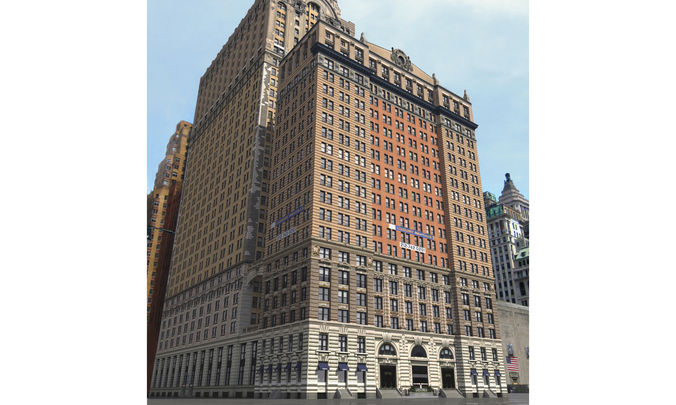 Whitehall Building Low-poly 3D model