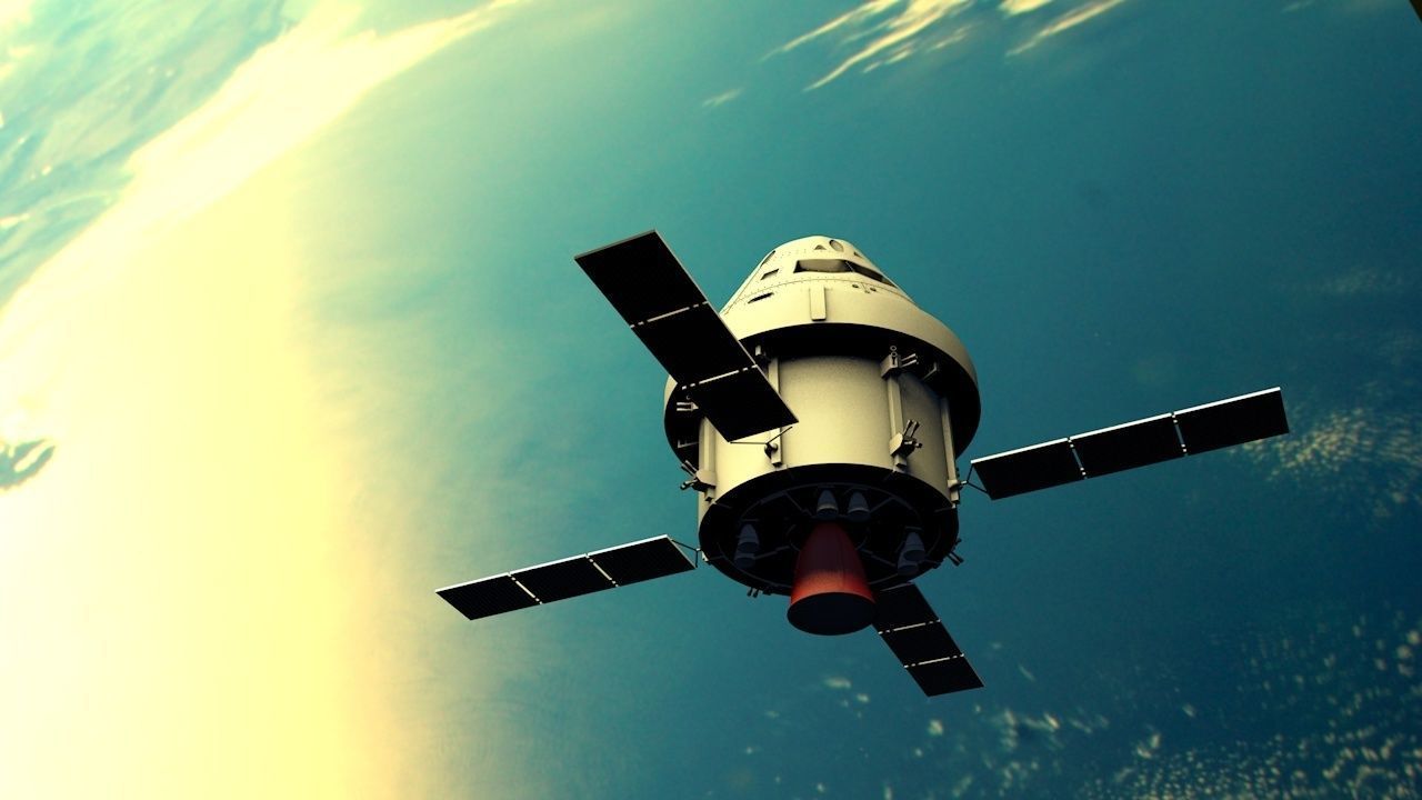 Spacecraft 3D model_3