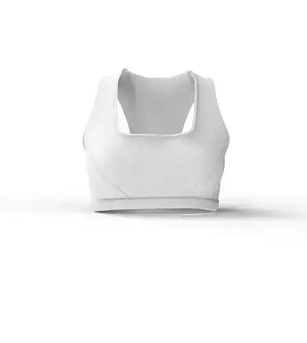 Women Sports Bra Top with UV map