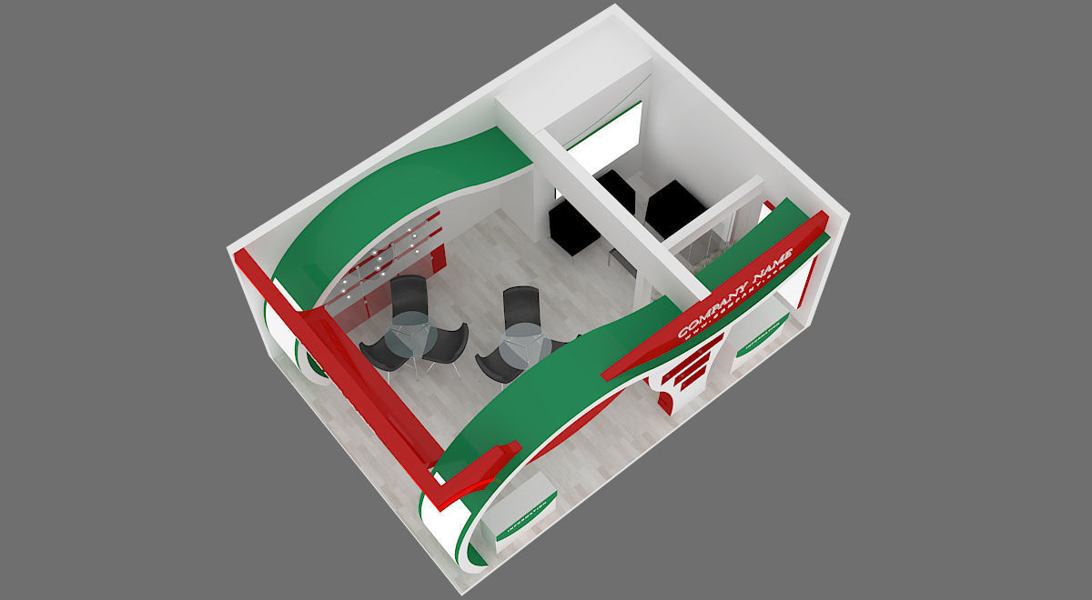 exhibition stand 16 3D model_3
