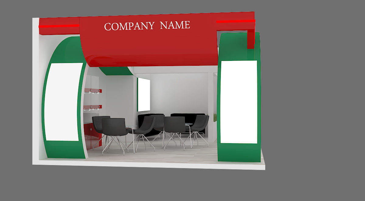 exhibition stand 16 3D model_2